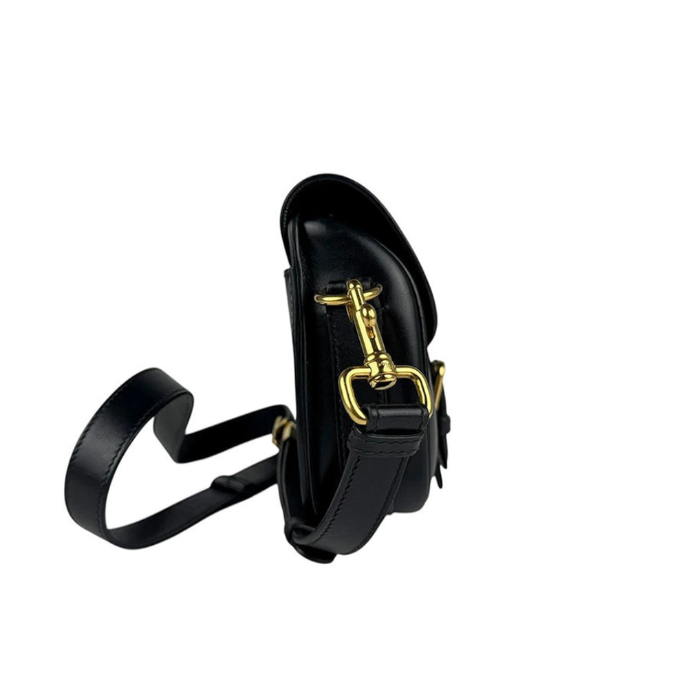 Dior Black Boy Christian Bag Leather Shoulder Black